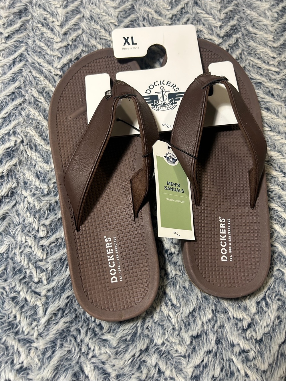 Dockers Brown Men’s Flip Flop Sandals